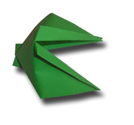 how to make an origami snapper