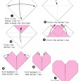 How to make origami heart