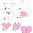 How to make origami heart step by step