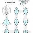 How to make origami snowflake