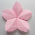 Japanese cherry blossom origami