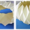 Lampe origami tuto