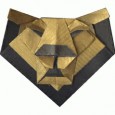 Lion face origami