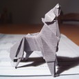 Loup en origami