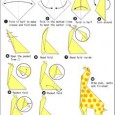 Make origami giraffe step step pictures