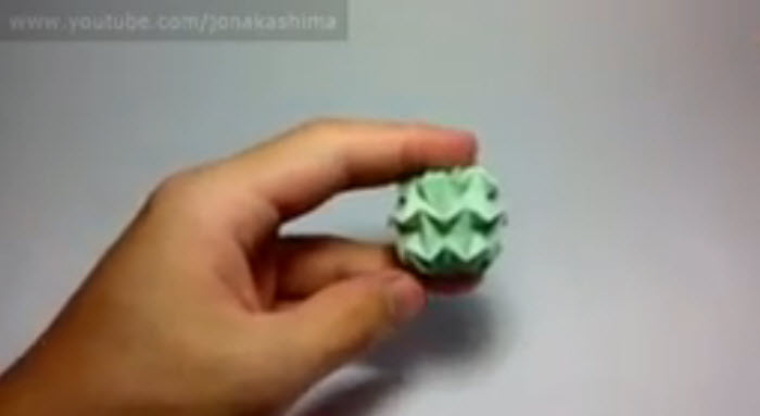 mini magic ball origami