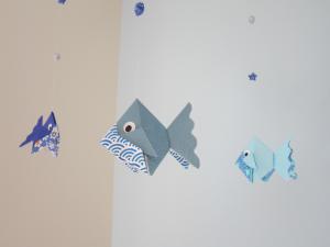 mobile origami poisson
