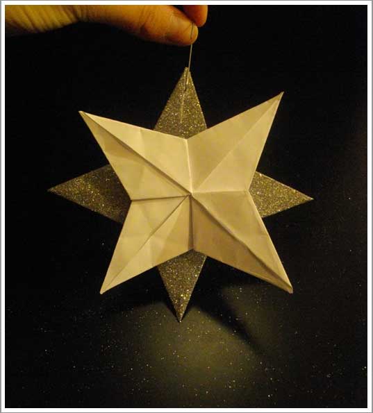 modele origami etoile