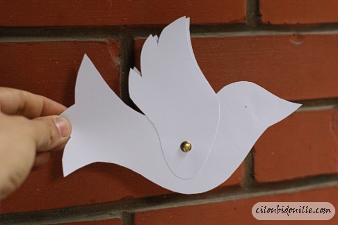 oiseau en papier facile
