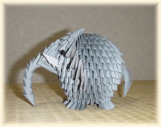 origami 3d animaux