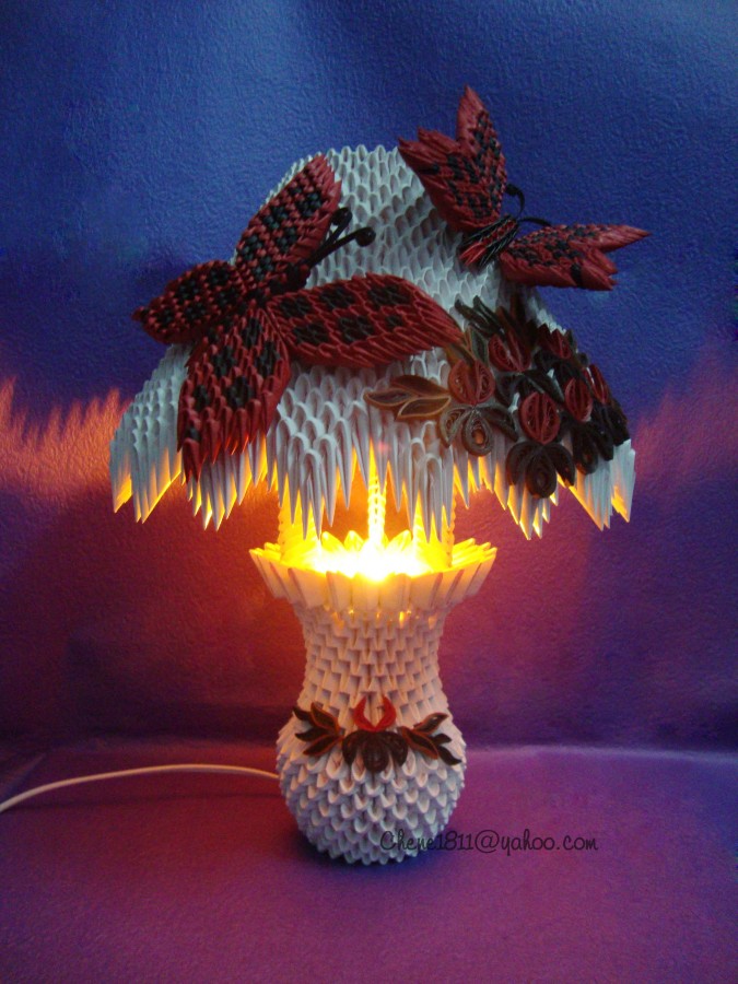 origami 3d lamp