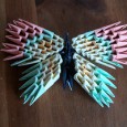 Origami 3d papillon