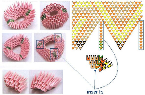 origami 3d tuto