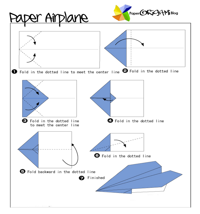 origami aeroplane easy