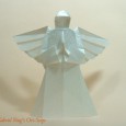 Origami angel diagram