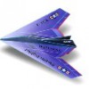 Origami avion boomerang
