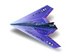 origami avion boomerang