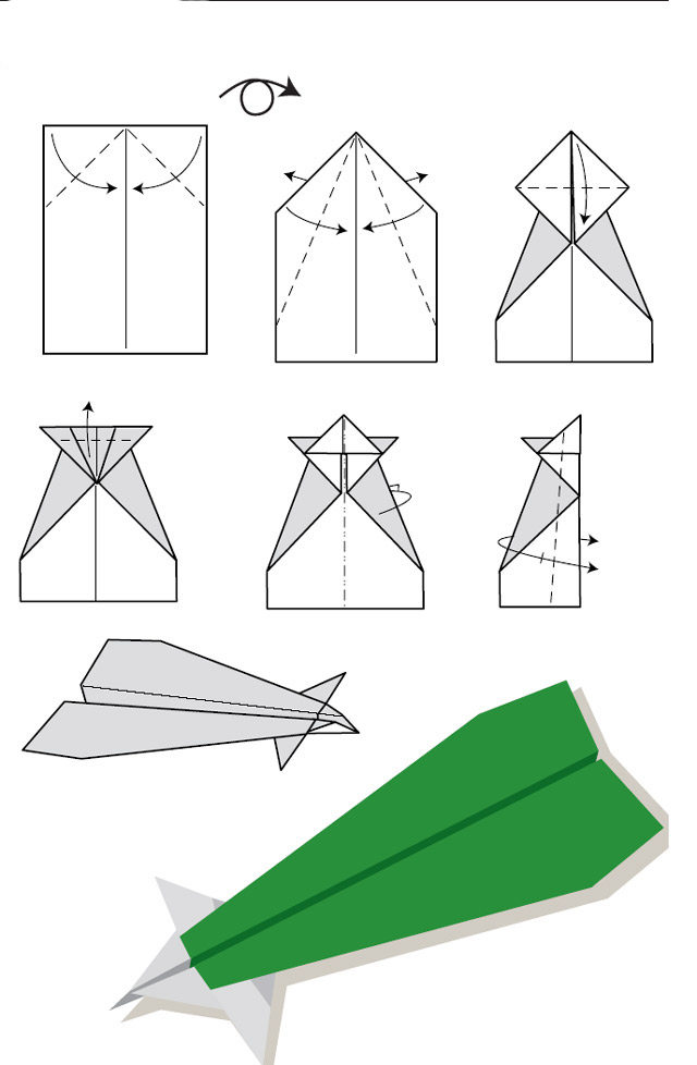 origami avioni