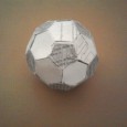 Origami ballon de foot
