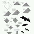 Origami bat instructions