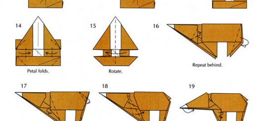 origami bear instructions