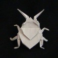 Origami beetle folding instructions