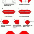 Origami bow tie instructions