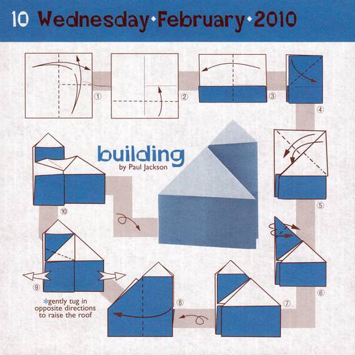 origami buildings instructions