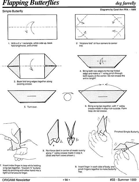 origami butterfly simple