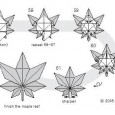 Origami cannabis leaf instructions