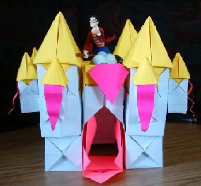 origami castle instructions