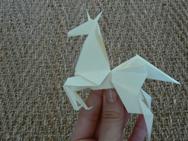 origami cheval simple