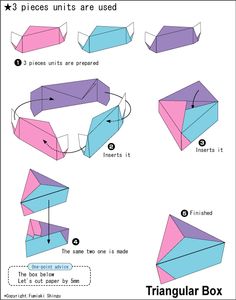 origami club box