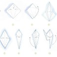 Origami cocotte pliage