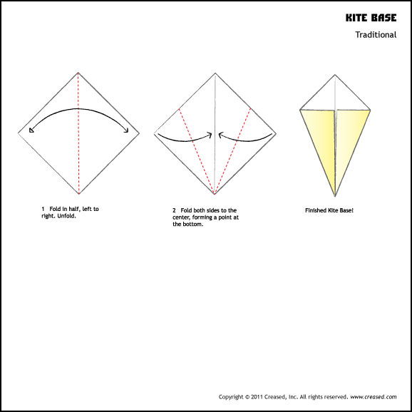 origami cone instructions