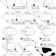 Origami cow instructions