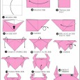 Origami crab diagram