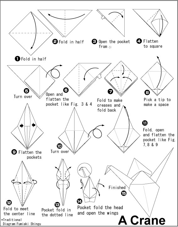 origami crane pdf