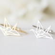Origami crane ring