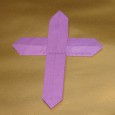 Origami cross instructions