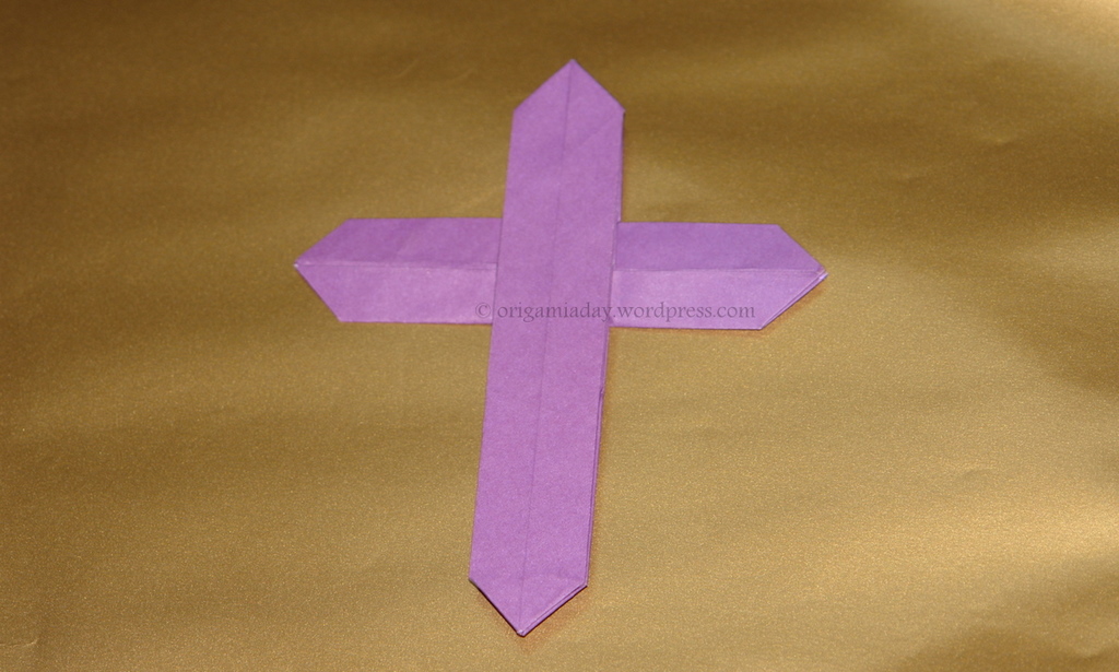 origami cross instructions