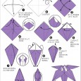 Origami daffodil step by step