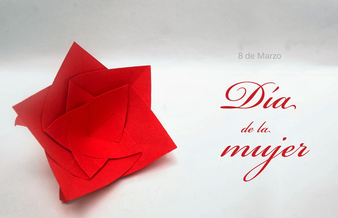 origami dia de la mujer