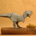 Origami dinosaure t rex