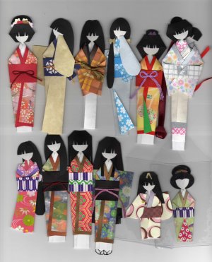 origami dolls