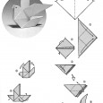 Origami dove diagram