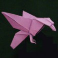 Origami eagle easy