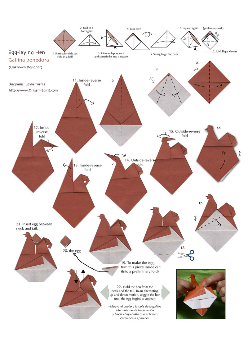 origami egg instructions