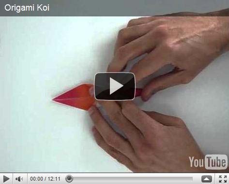 origami en vidéo