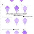 Origami facile tulipe